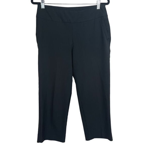 Tail White Label Black Pockets Stretch Pull-On Pants Size 10 - Picture 1 of 8